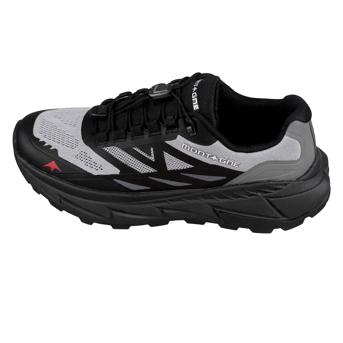 Zapatillas De Trekking Montagne Pulse Gris