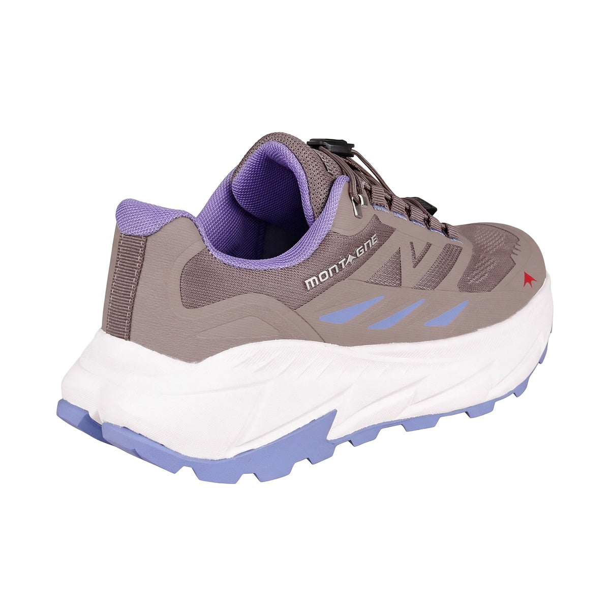 Zapatillas De Trekking Montagne Pulse Mujer Rosa