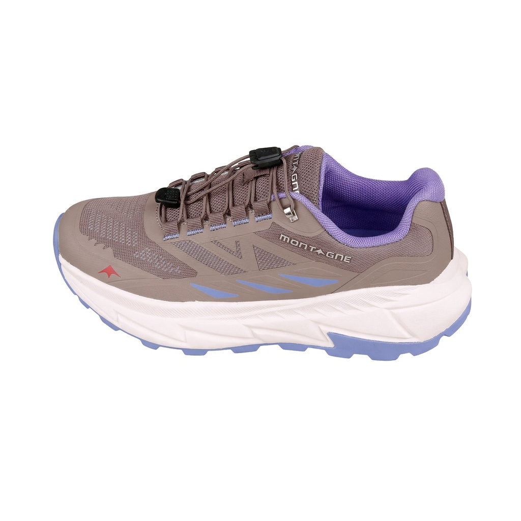 Zapatillas De Trekking Montagne Pulse Mujer Rosa