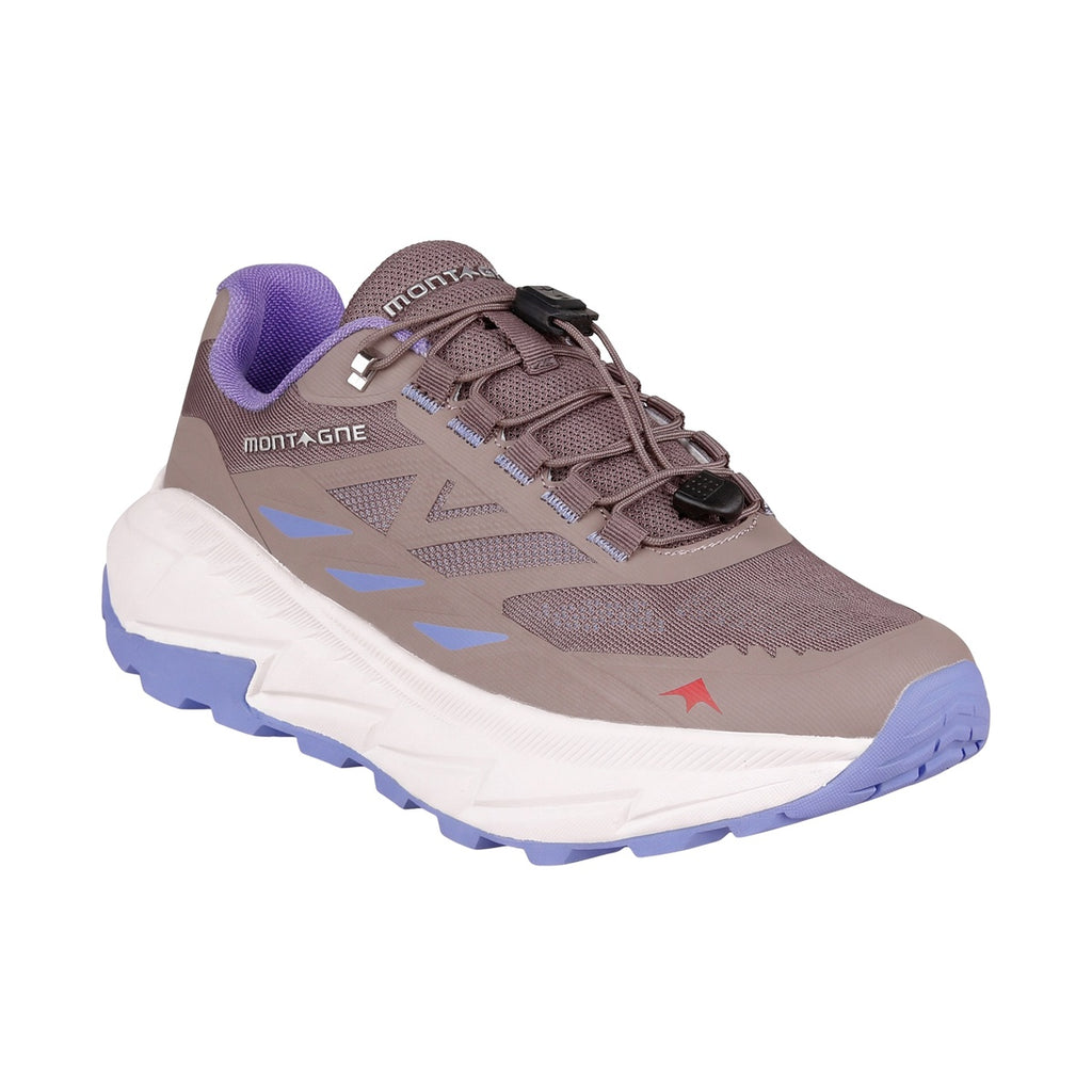 Zapatillas De Trekking Montagne Pulse Mujer Rosa