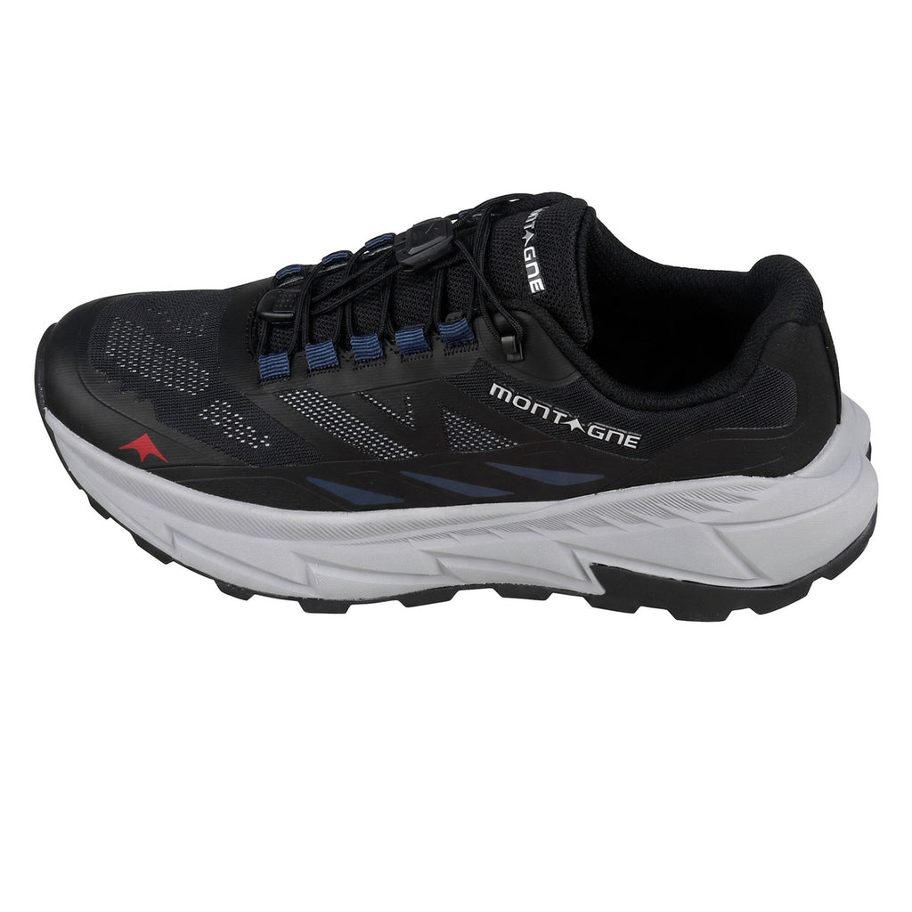 Zapatillas De Trekking Montagne Pulse Negra