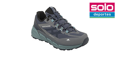 Zapatillas De Trekking Montagne Regen Mujer Azul