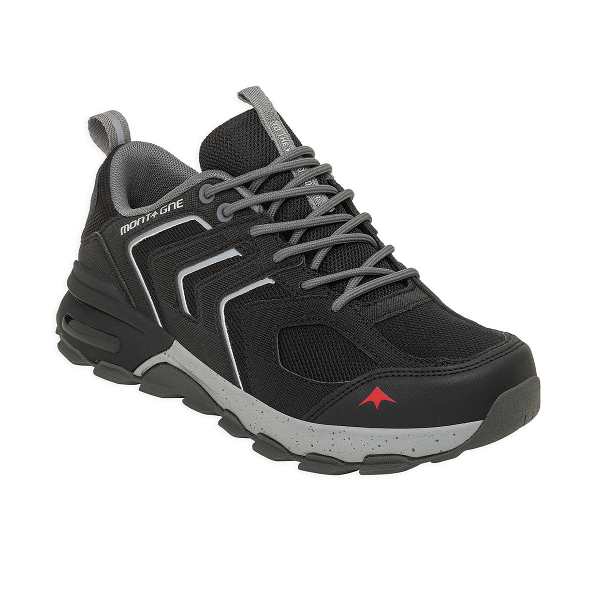 Zapatillas De Trekking Montagne Taurus Mujer Negra
