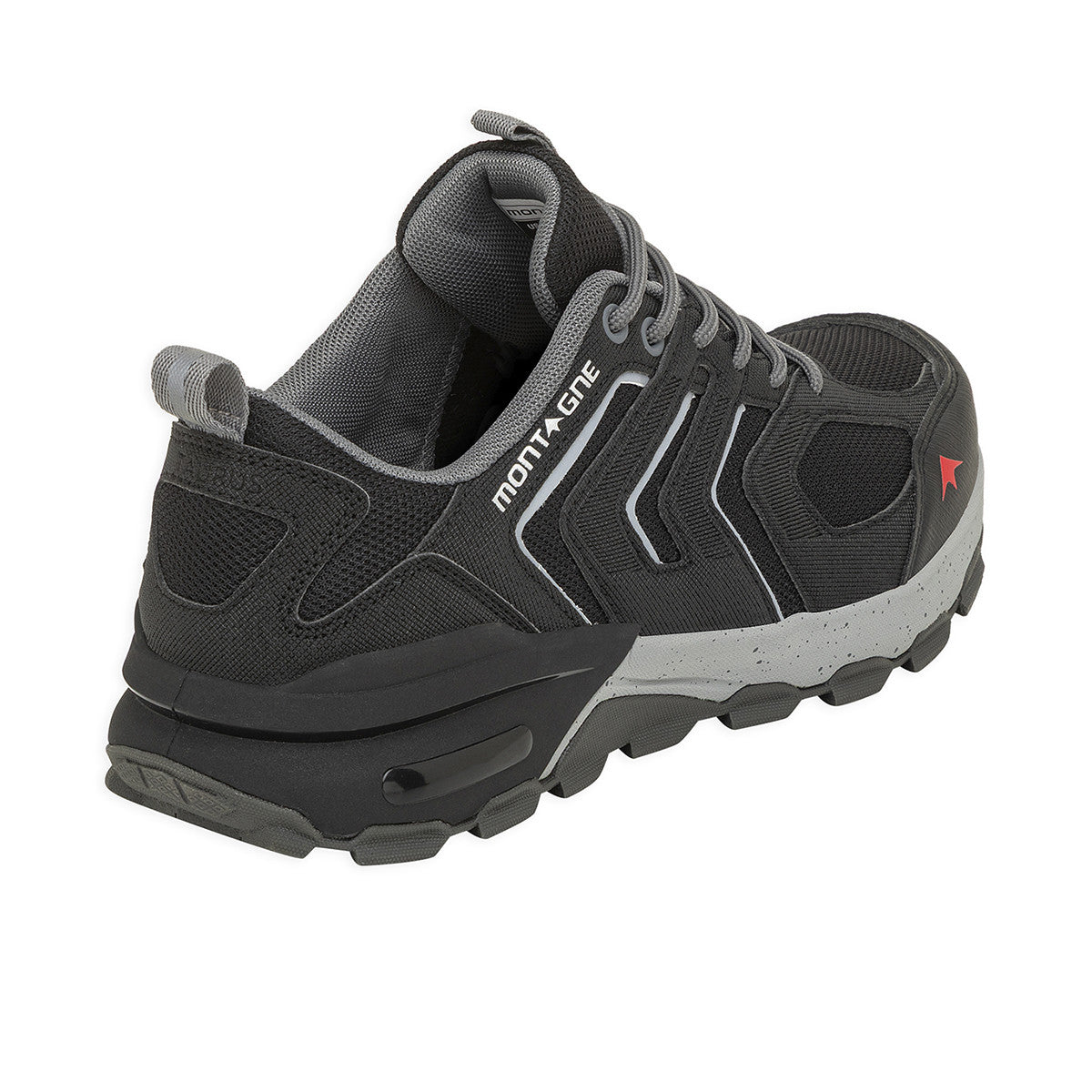 Zapatillas De Trekking Montagne Taurus Mujer Negra