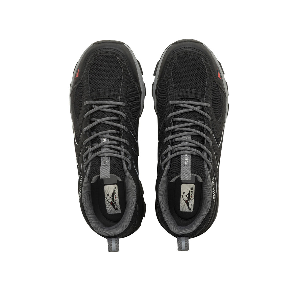 Zapatillas De Trekking Montagne Taurus Mujer Negra