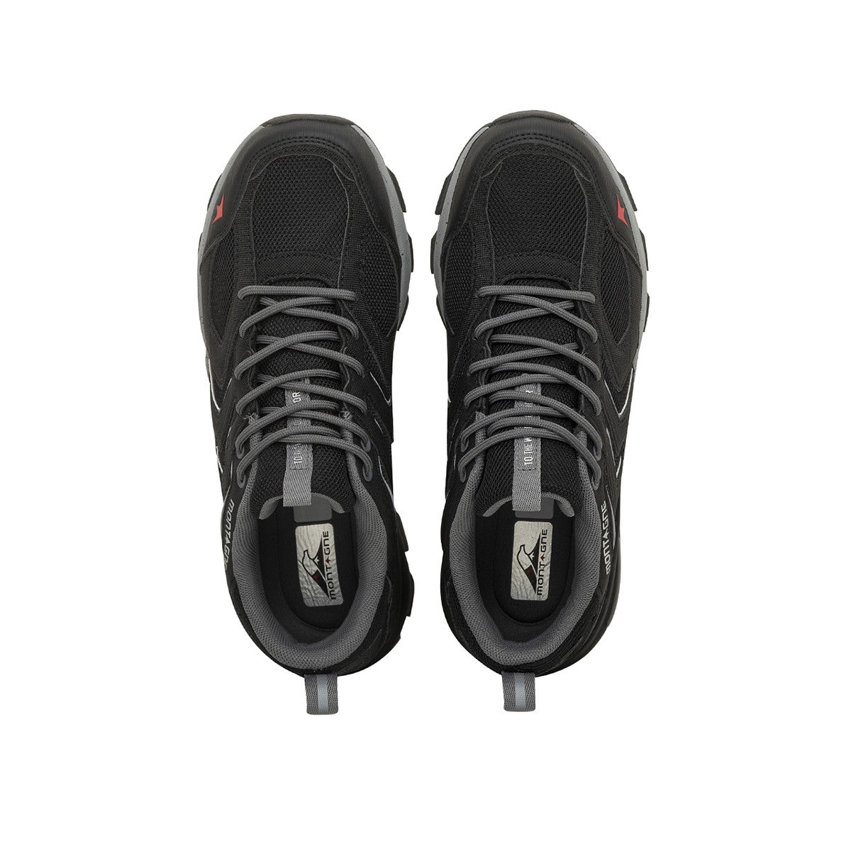 Zapatillas De Trekking Montagne Taurus Mujer Negra