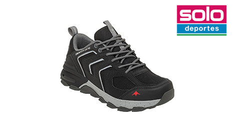 Zapatillas De Trekking Montagne Taurus Mujer Negra