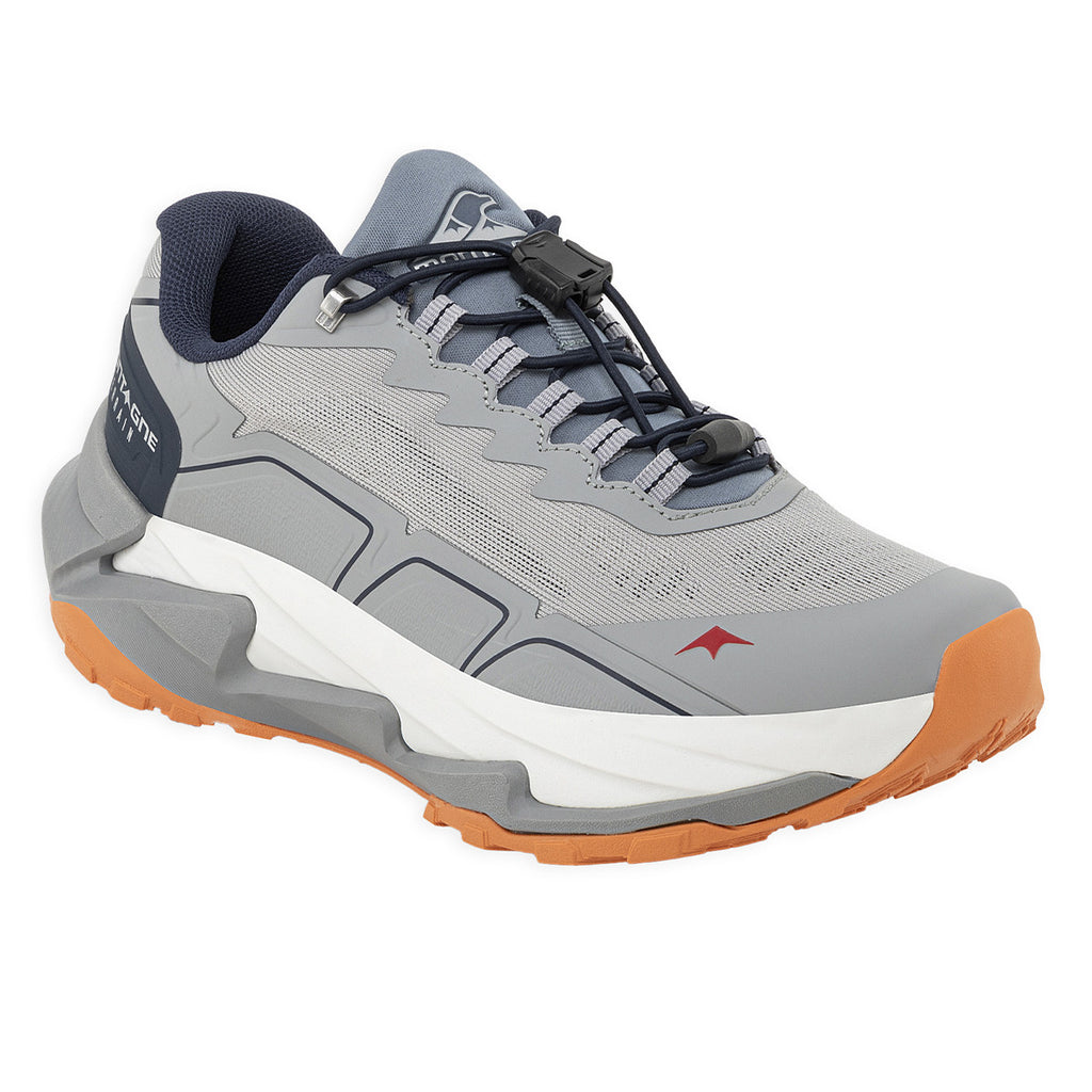 Zapatillas De Trail Running Montagne Terrain Gris