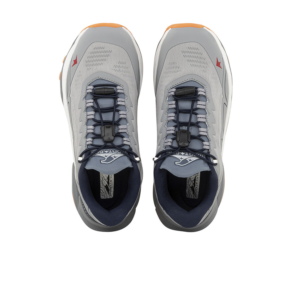 Zapatillas De Trail Running Montagne Terrain Gris