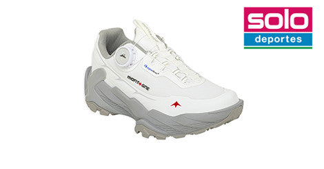 Zapatillas De Trekking Montagne Theofly Mujer Blanca