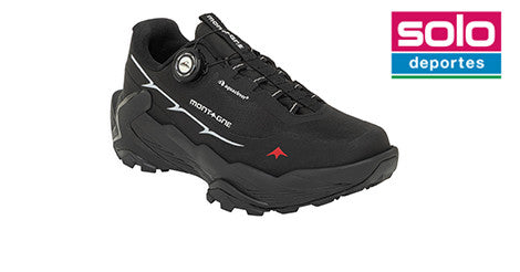 Zapatillas De Trekking Montagne Theofly Negra