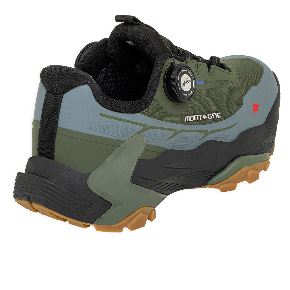 Zapatillas De Trekking Montagne Theofly Verde