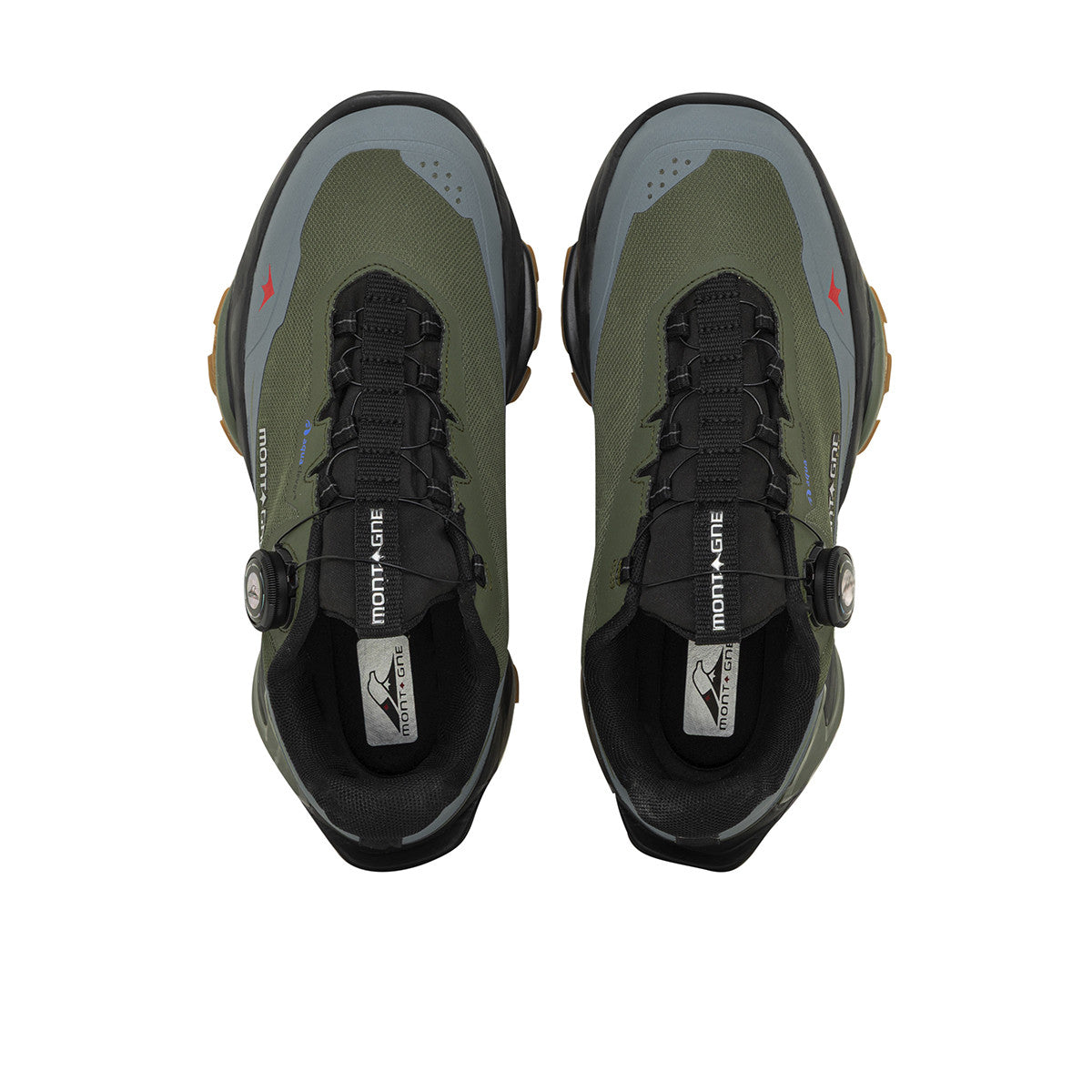 Zapatillas De Trekking Montagne Theofly Verde