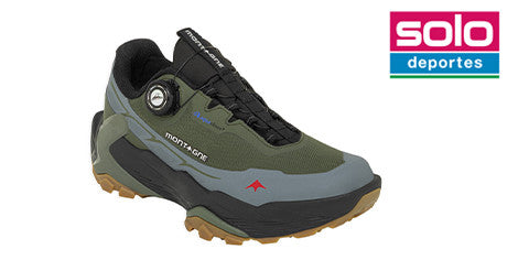 Zapatillas De Trekking Montagne Theofly Verde