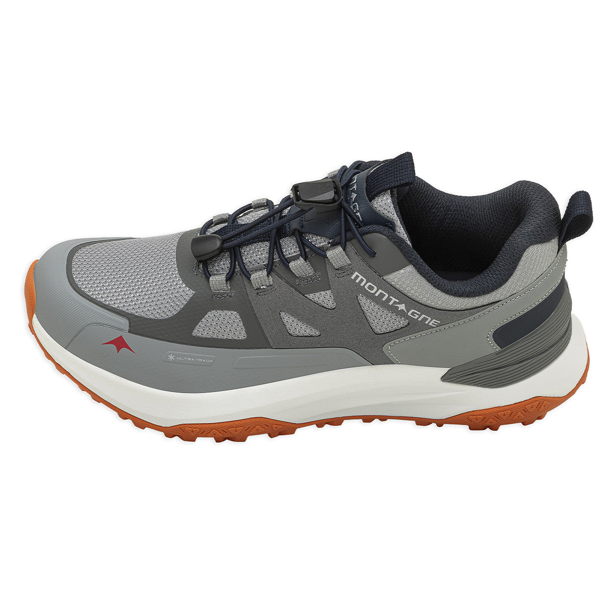 Zapatillas De Trekking Montagne Tracer Gris
