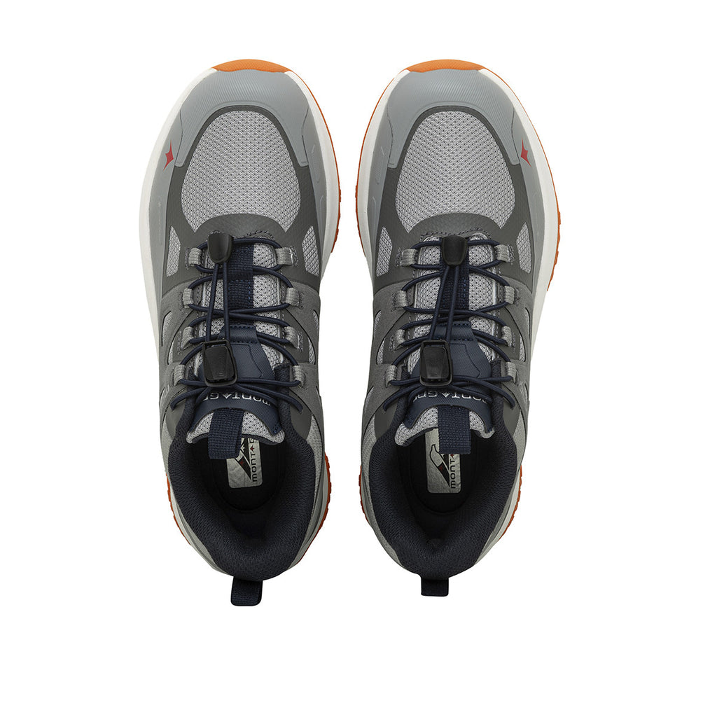 Zapatillas De Trekking Montagne Tracer Gris