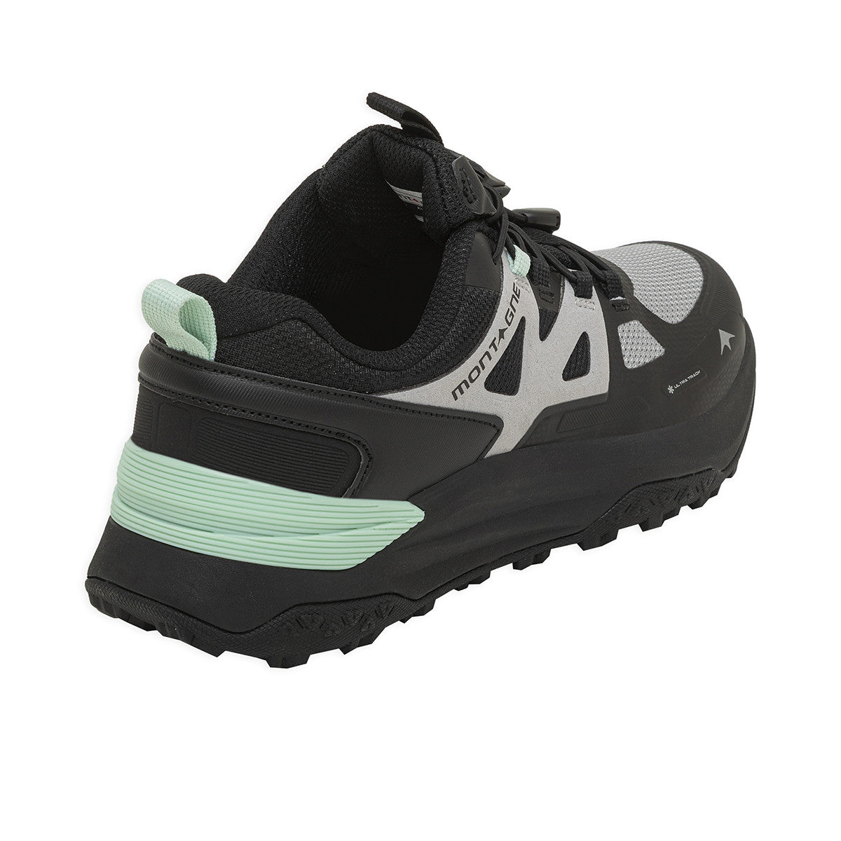 Zapatillas De Trekking Montagne Tracer Mujer Negra