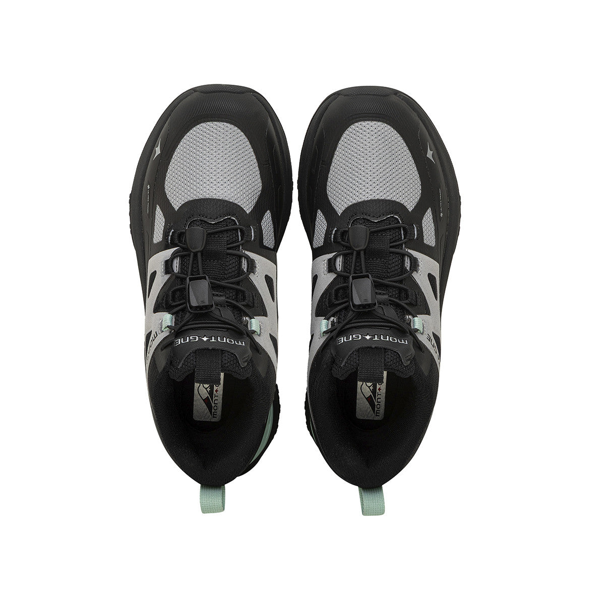 Zapatillas De Trekking Montagne Tracer Mujer Negra