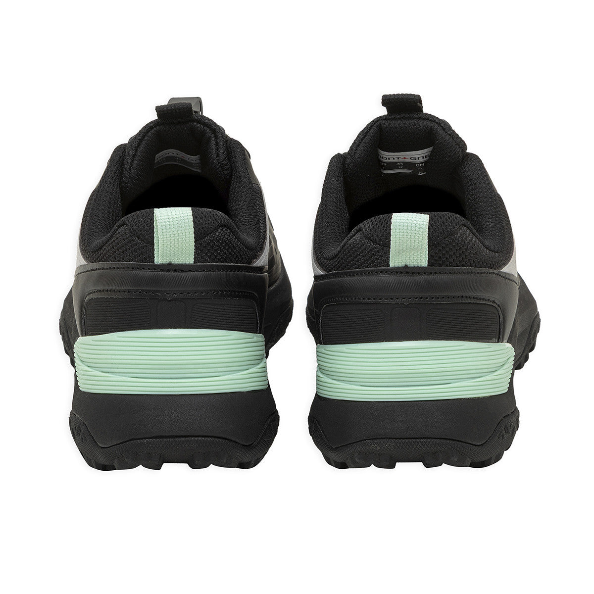 Zapatillas De Trekking Montagne Tracer Mujer Negra