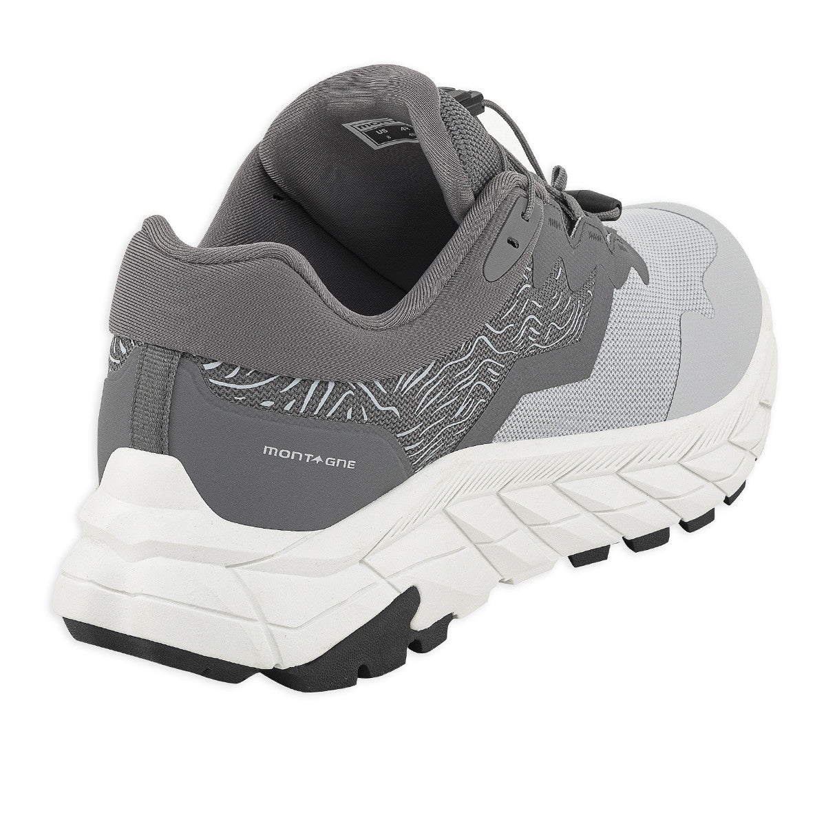 Zapatillas De Trekking Montagne Zinaltech Gris