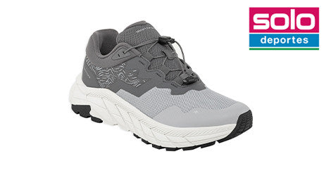 Zapatillas De Trekking Montagne Zinaltech Gris