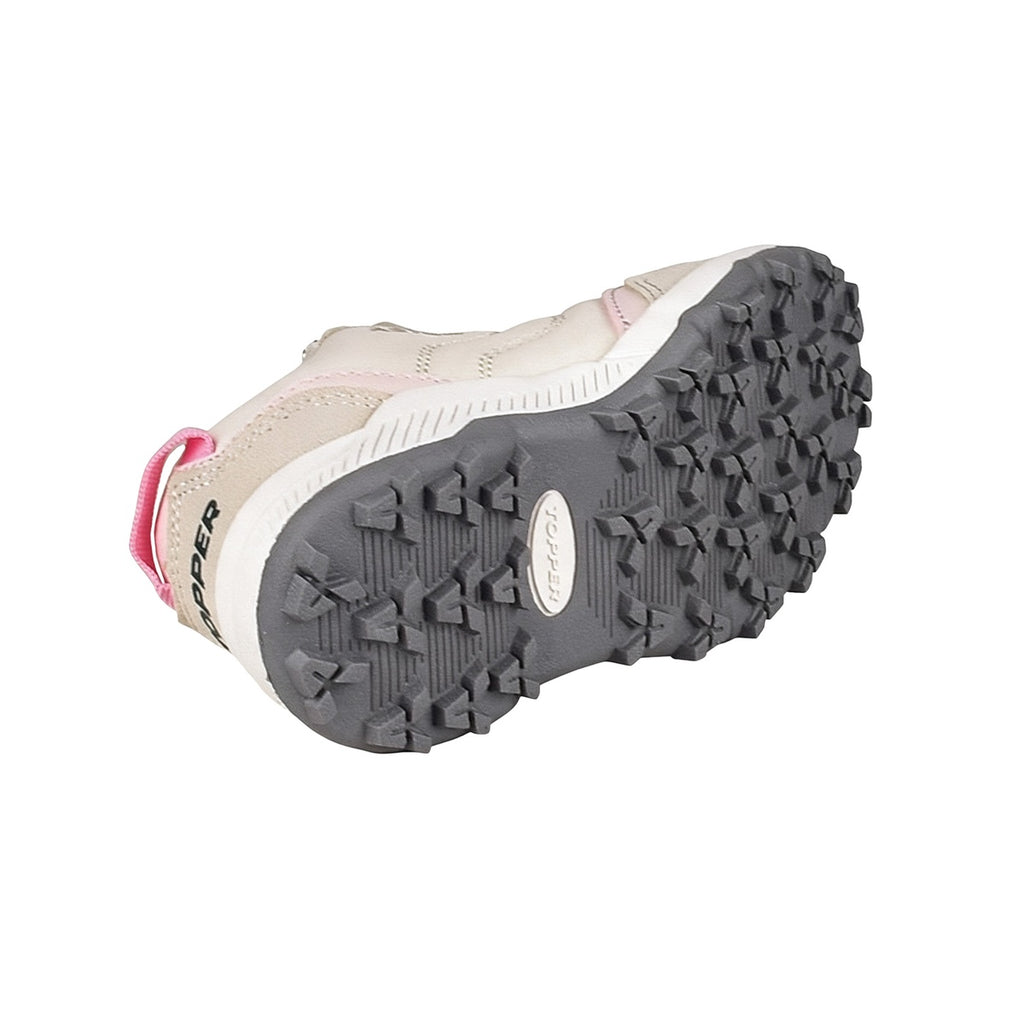 Zapatillas De Trekking Topper Aston Niña Crudo