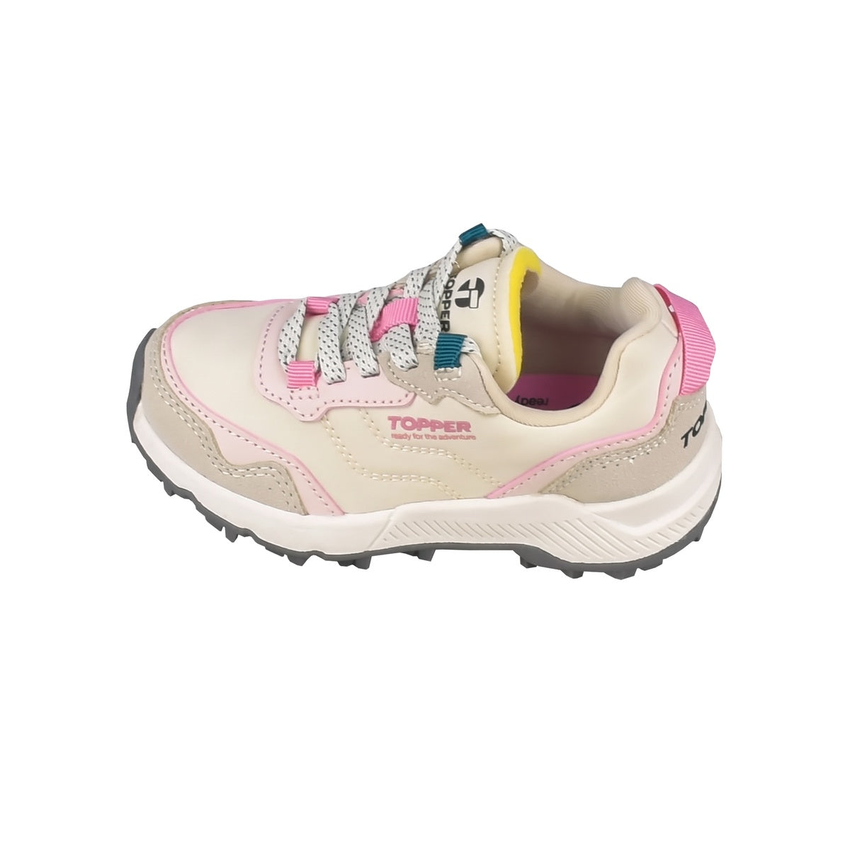 Zapatillas De Trekking Topper Aston Niña Crudo