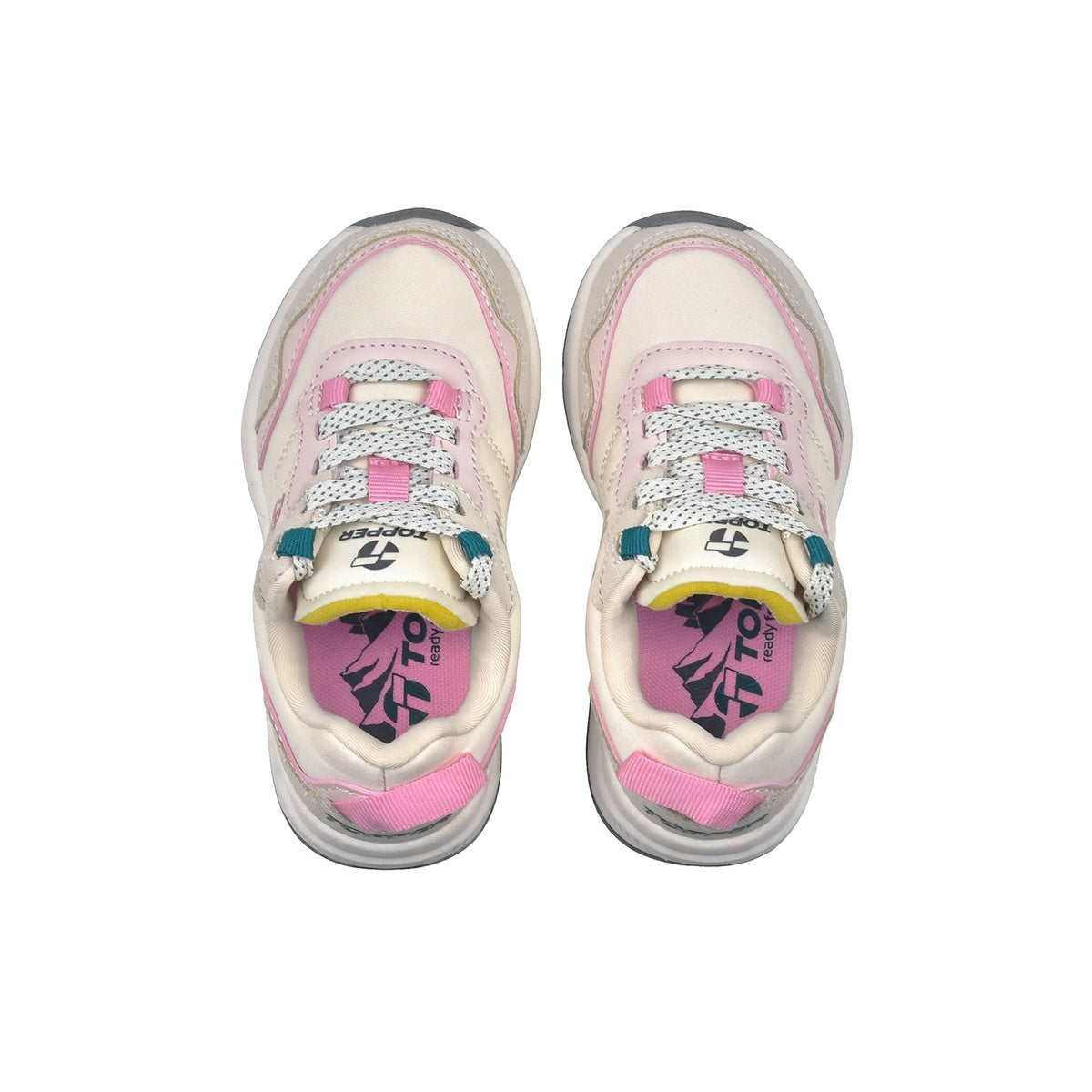 Zapatillas De Trekking Topper Aston Niña Crudo