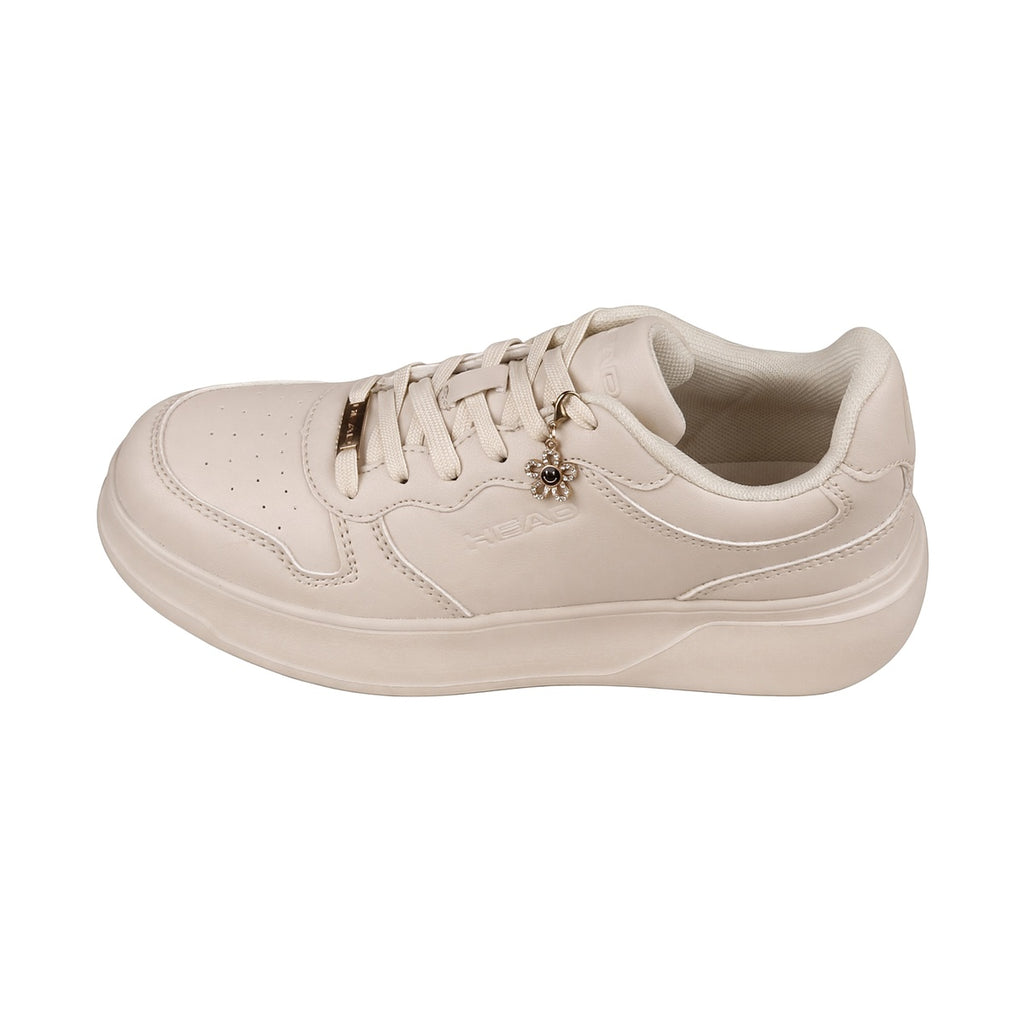 Zapatillas Head Plataforma Bari Mujer Beige