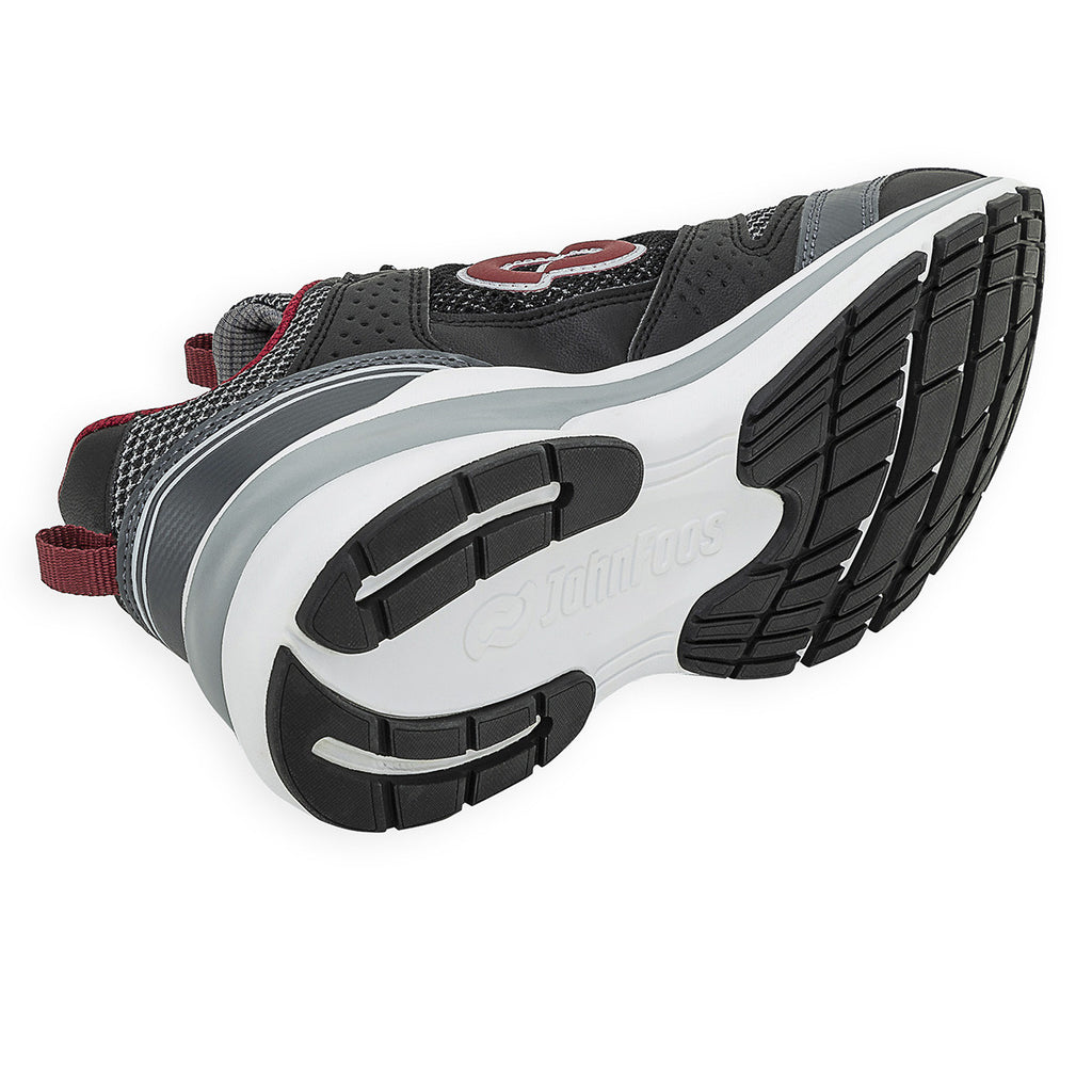 Zapatillas John Foos Fuse Wine Unisex Gris