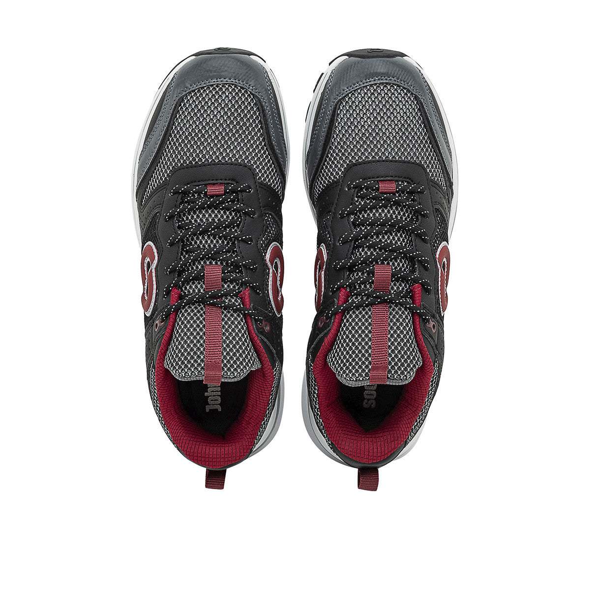 Zapatillas John Foos Fuse Wine Unisex Gris