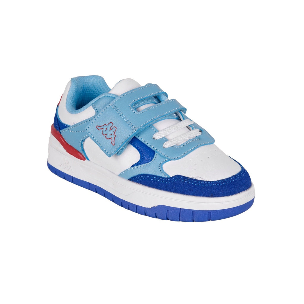 Zapatillas Kappa Logo Elmas Niño Niña Blanca