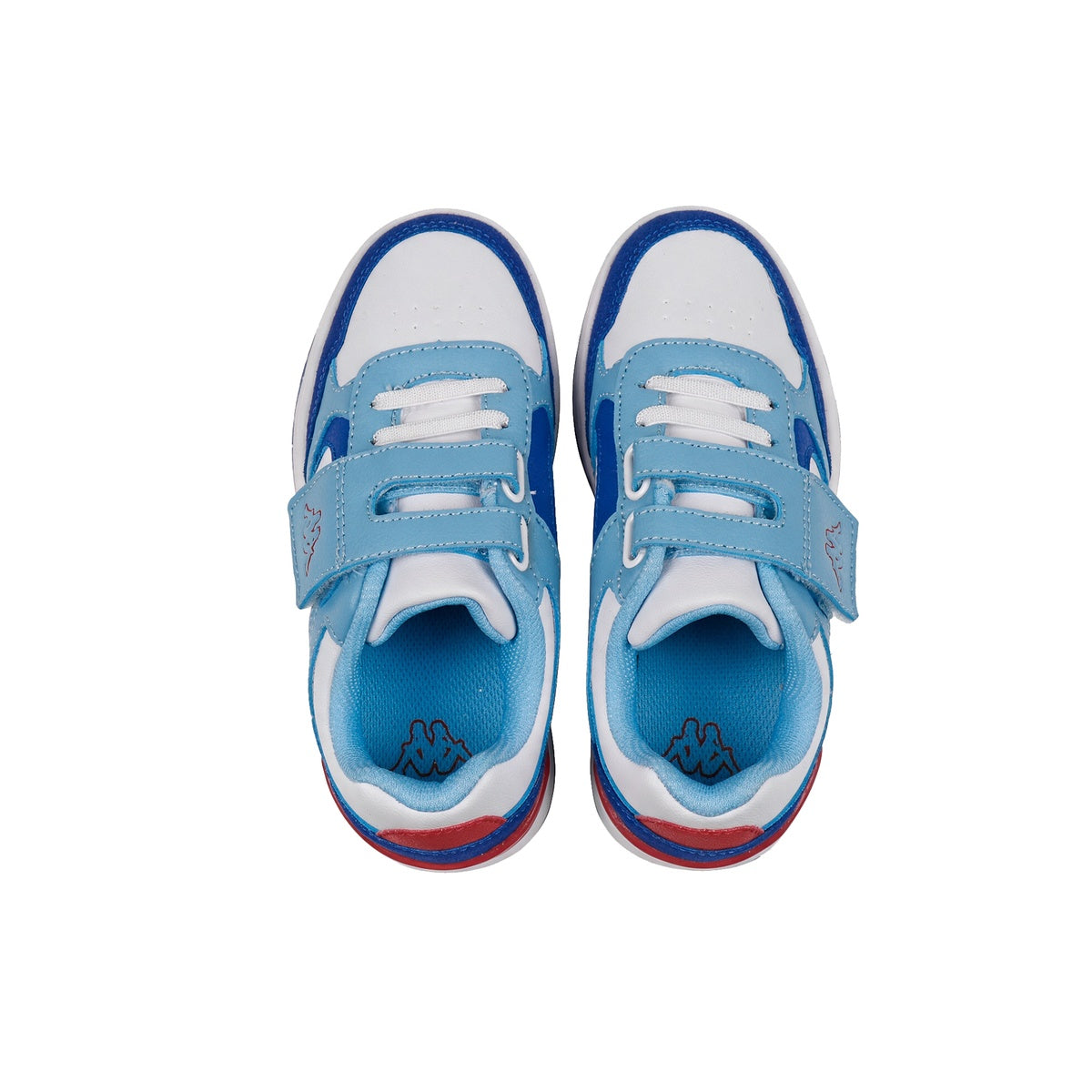 Zapatillas Kappa Logo Elmas Niño Niña Blanca