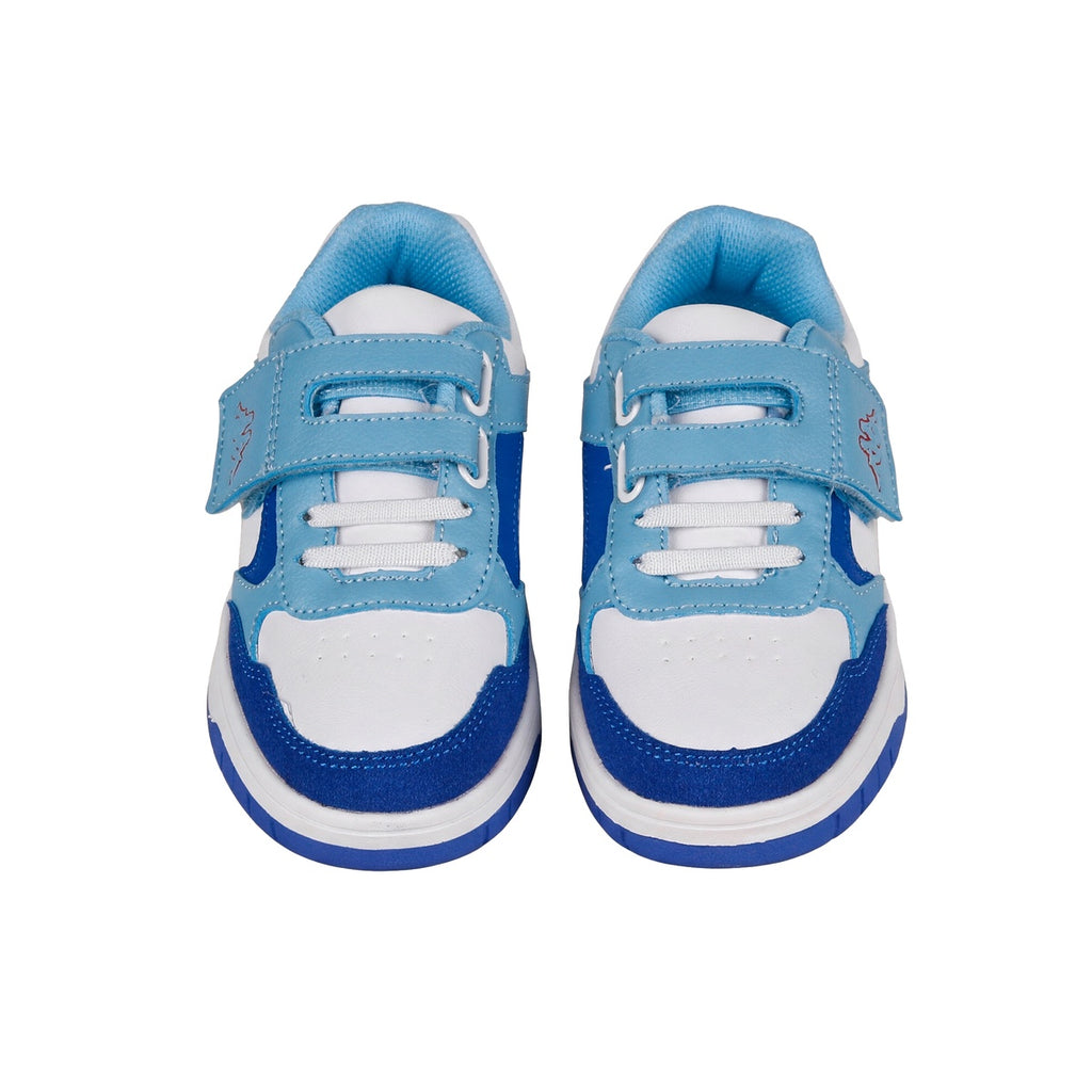 Zapatillas Kappa Logo Elmas Niño Niña Blanca