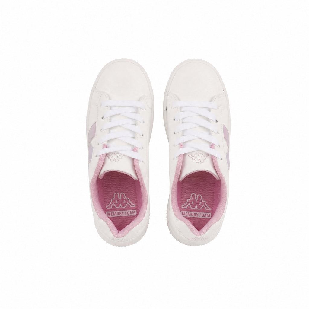 Zapatillas Kappa Logo Morine Niña Blanca