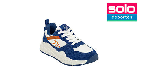 Zapatillas Kappa Visso Niño Niña Blanca