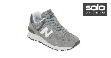 Zapatillas New Balance 574 Mujer Gris