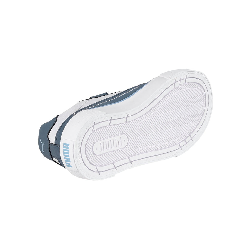 Zapatillas Puma Court Classic Vulc Fun Niño Niña Blanca