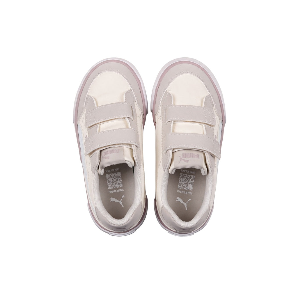 Zapatillas Puma Court Classic Vulc Fun Niño Niña Crudo