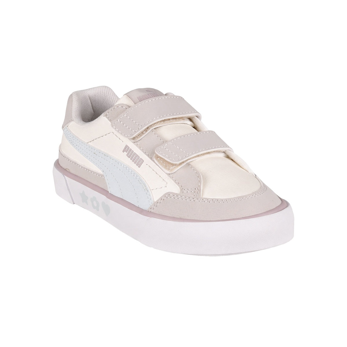 Zapatillas Puma Court Classic Vulc Fun Niño Niña Crudo