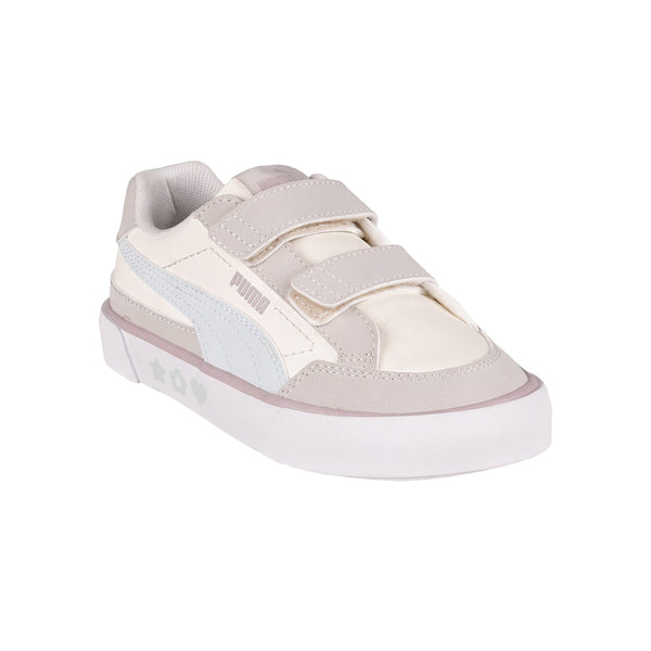 Zapatillas Puma Court Classic Vulc Fun Niño Niña Crudo
