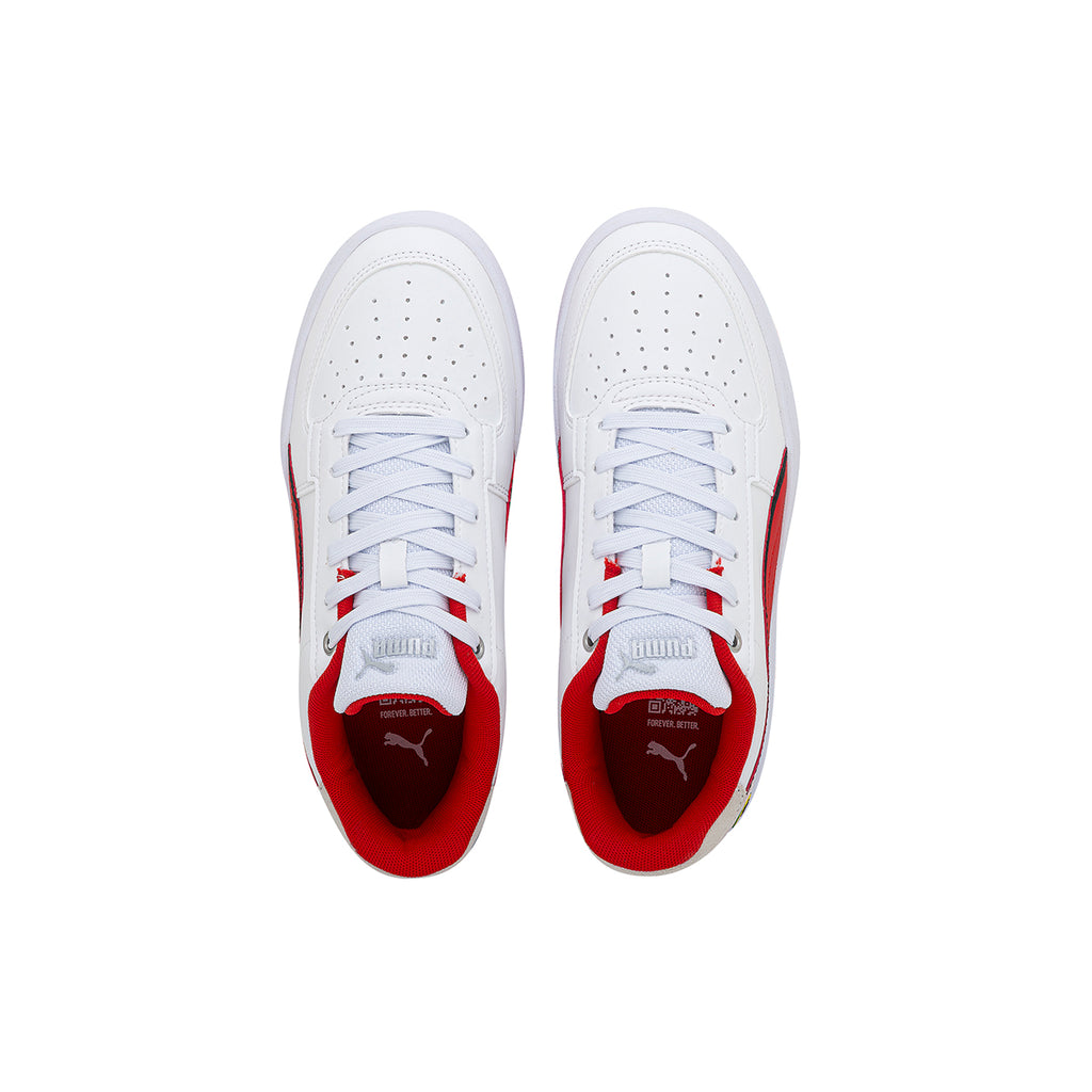 Zapatillas Puma Scuderia Ferrari Caven 2.0 Niño Niña Blanca