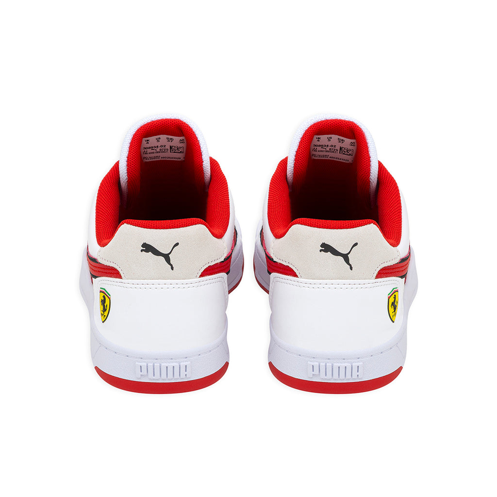 Zapatillas Puma Scuderia Ferrari Caven 2.0 Niño Niña Blanca
