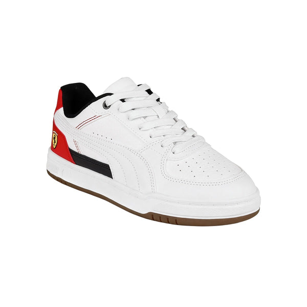 Zapatillas Puma Scuderia Ferrari Caven III Niño Niña Blanca