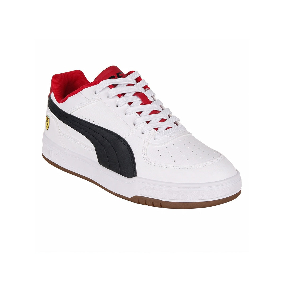 Zapatillas Puma Scuderia Ferrari Caven III Niño Niña Blanca