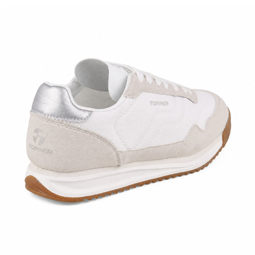Zapatillas Topper Leroi Mujer Blanca