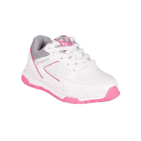 Zapatillas Topper Map Niña Blanca