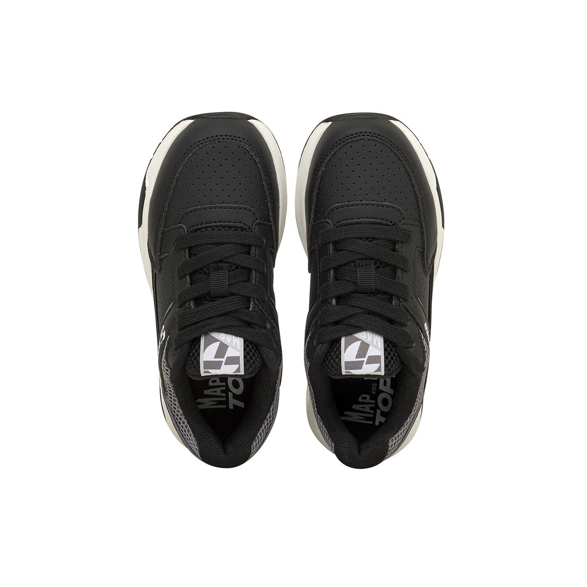 Zapatillas Topper Map Niño Niña Negra