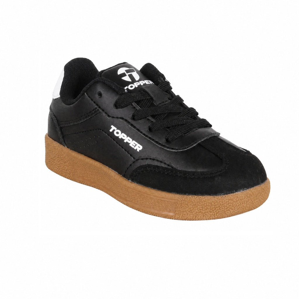 Zapatillas Topper Polaris Niño Niña Negra