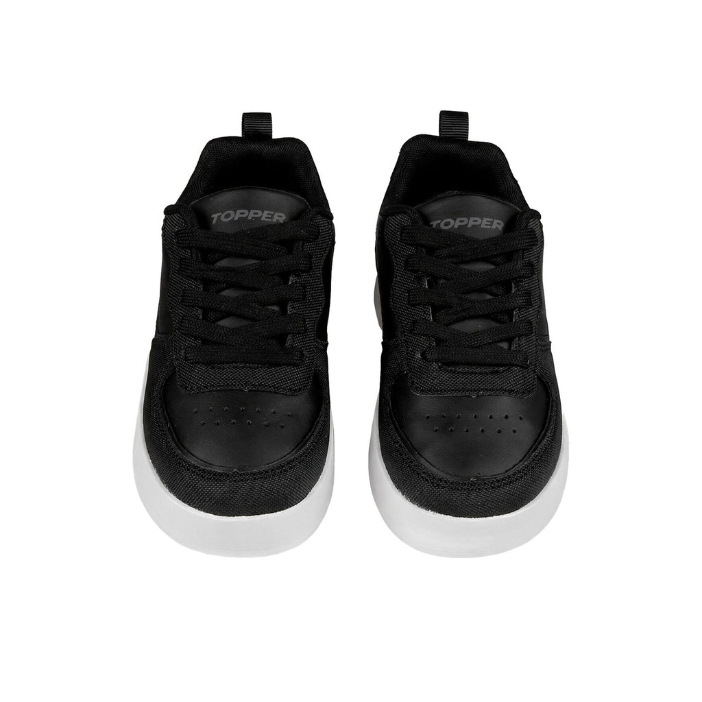 Zapatillas Topper Rio Niño Niña Negra